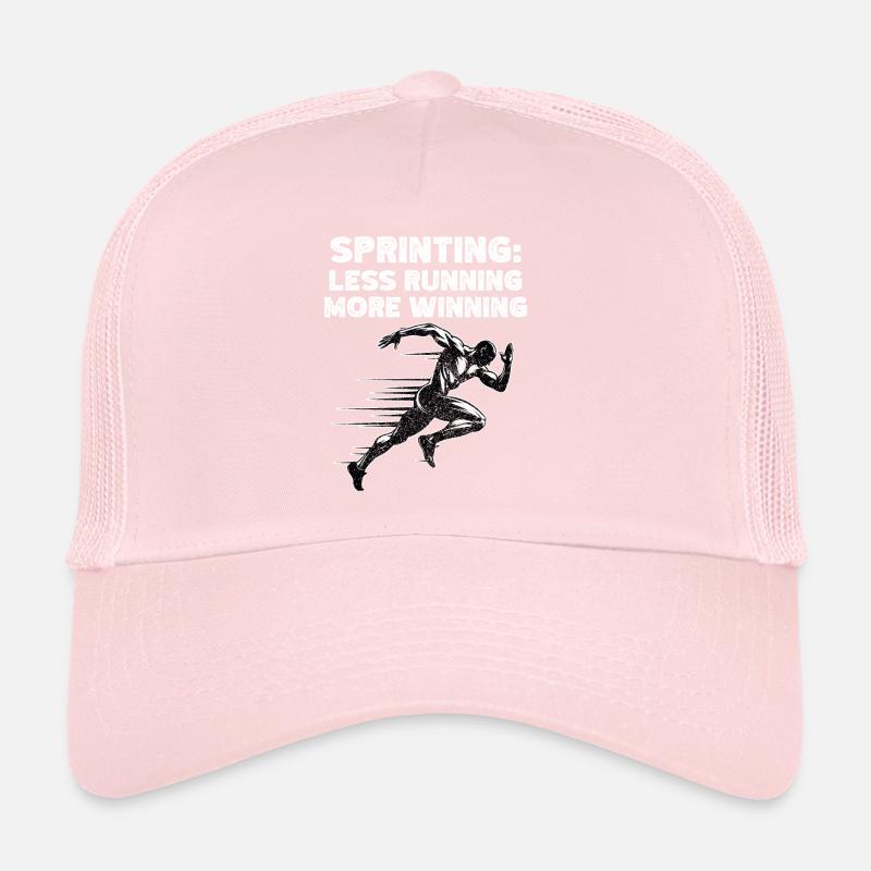 Coureur sur piste Sprinter Sprint 100m sprinter Casquette trucker 
