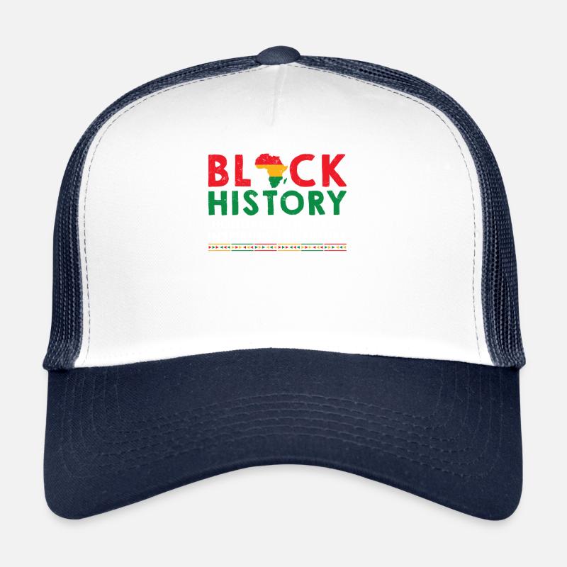 Black History Month Honouring & Inspiring Tee Trucker Cap