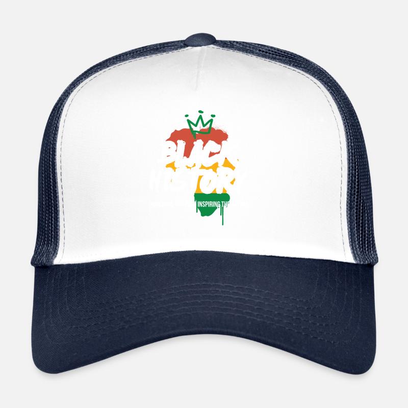 Black History Month Honouring & Inspiring Tee Trucker Cap