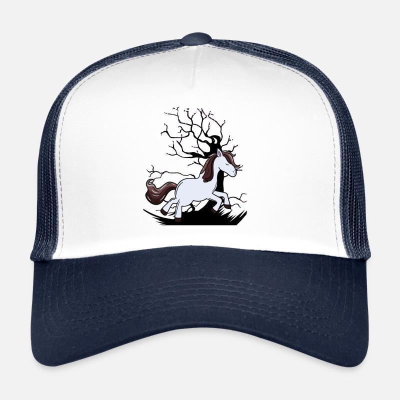 Wild Pferd Pony Pferde Kind Kinder Trucker Cap