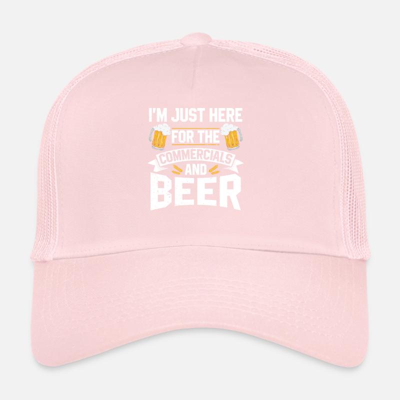 Halbzeit-werbespots Und Bier-t-shirt Trucker Cap