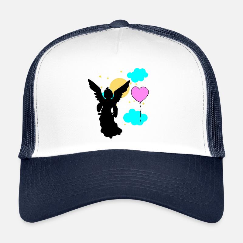Himmel Engel Jenseits Ende Tod Beerdigung Trucker Cap