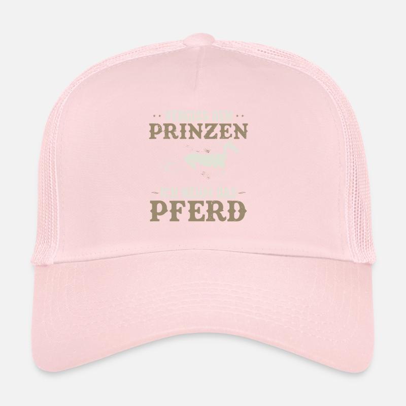 Cheval sur Princes Thé Drôle Casquette trucker 