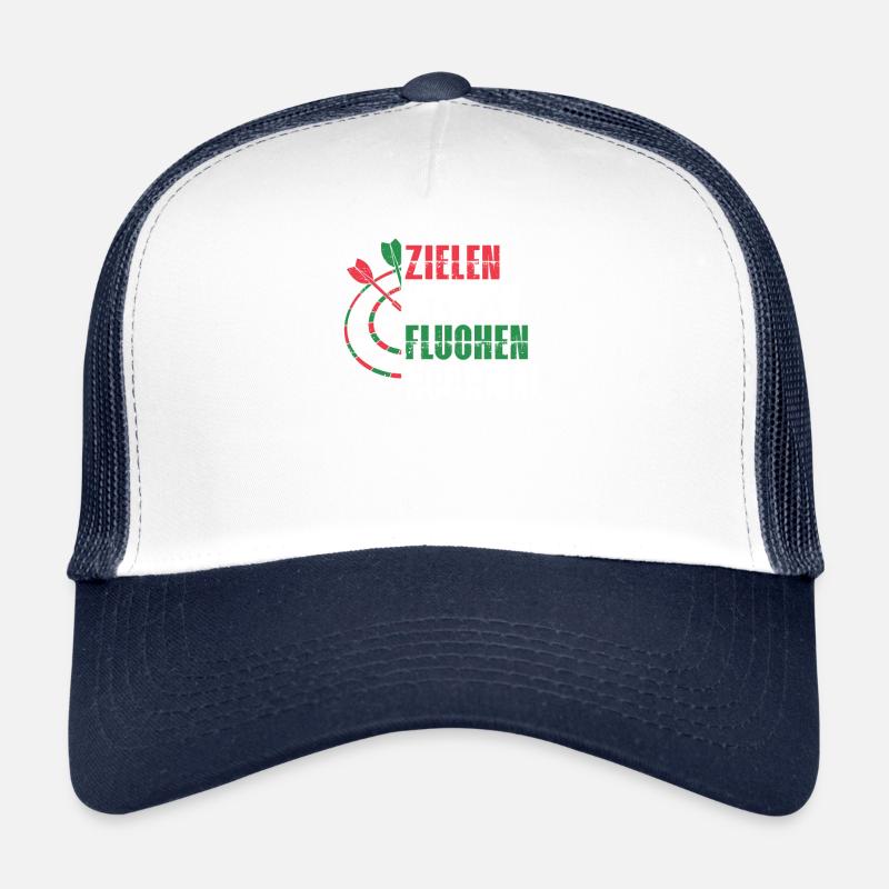 Dart Cycle Humor Tee Trucker Cap