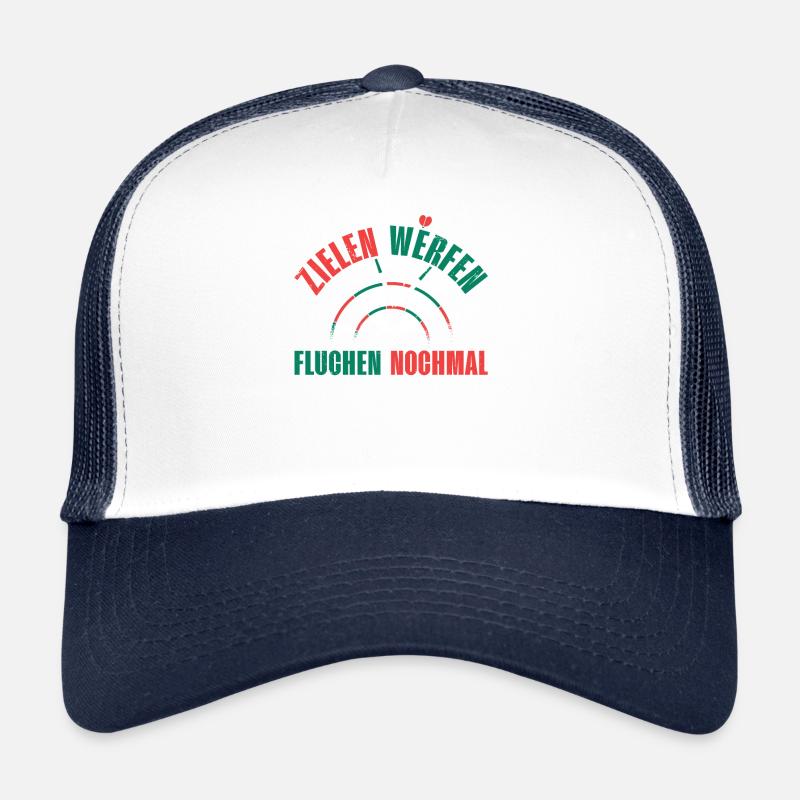 Dart Cycle Humor Tee Trucker Cap