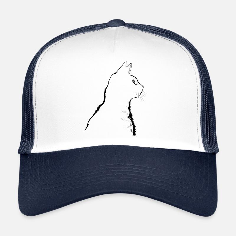 Chat, Motif De Chat Casquette trucker 