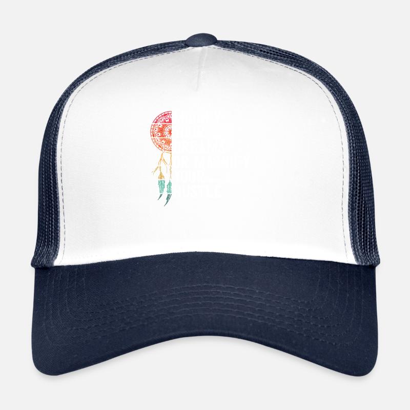 Hustle Hard Urban Motivation Tee Trucker Cap