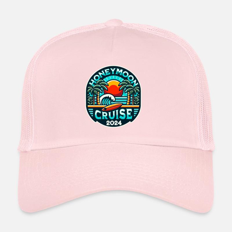 T-shirt « Croisière Lune de Miel Pour Couples 2024 » Casquette trucker 