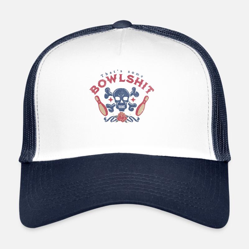 Bowlshit drôle melon graphique Tee Casquette trucker 
