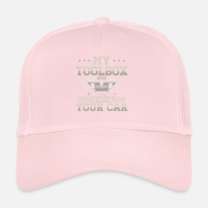 High Quality Toolbox Mechanic T-Shirt Trucker Cap