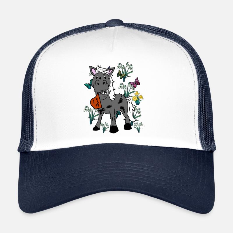 Cheval Chevaux Printemps Poney Gaul Ross Cavalier Casquette trucker 