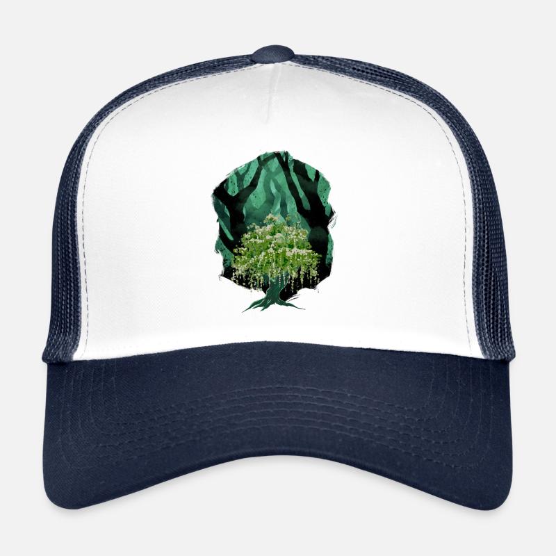 Forest, Nature, Botany, Flora Trucker Cap