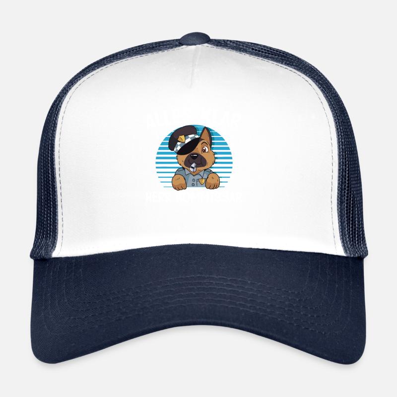 Retro 80er Polizei Humor Tee Trucker Cap