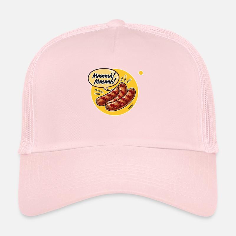Mmmh, délicieuse bratwurst Casquette trucker 