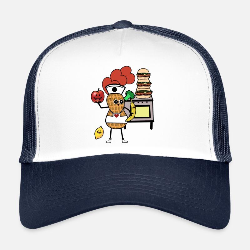 Cuisinière Cuisson Saine Cuisinière Infirmière Casquette trucker 