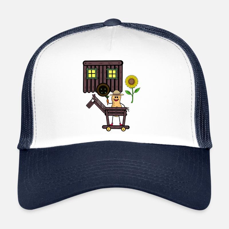 Erdnuss Pferd Pferde Reiter Reiterin Gaul Kind Trucker Cap