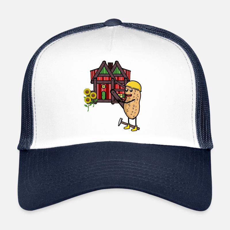 Cabane Maison Peanut Constructeur Rénover Rénovation Casquette trucker 