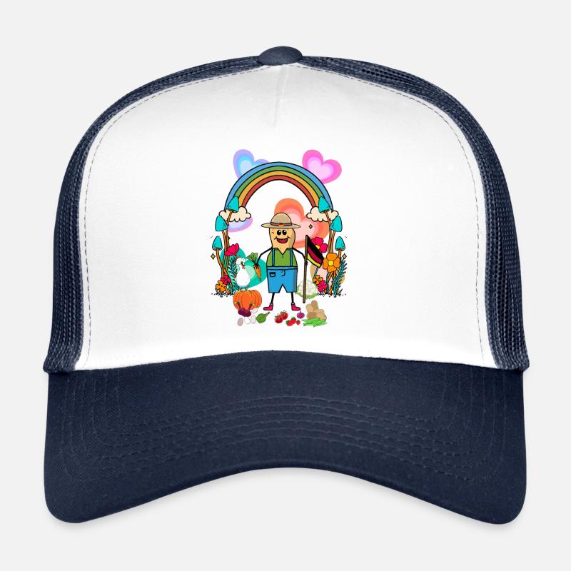 Peanut Farmer Farmers Germany Flags Vegetables Trucker Cap