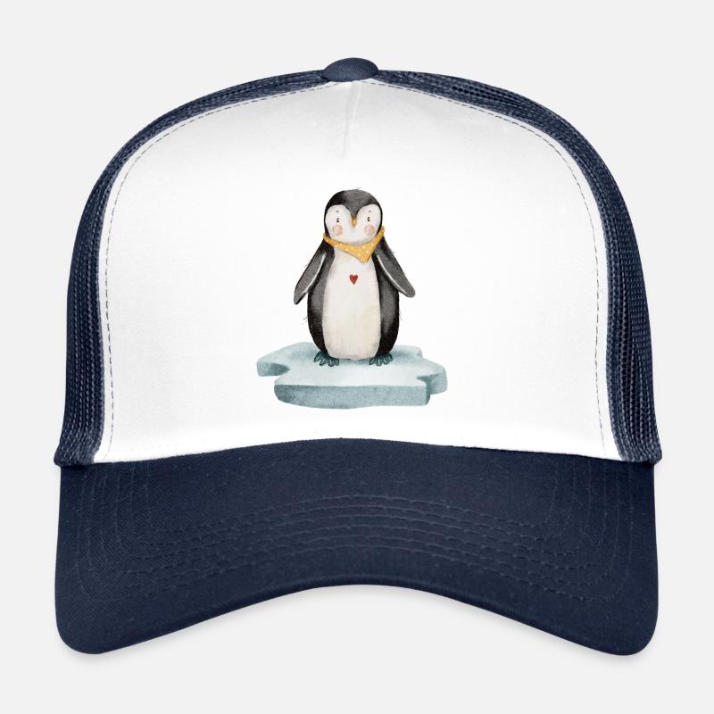 Kleiner Pinguin - Aquarell Trucker Cap