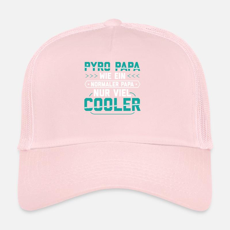 Pyro Papa Lustiges Tee Trucker Cap