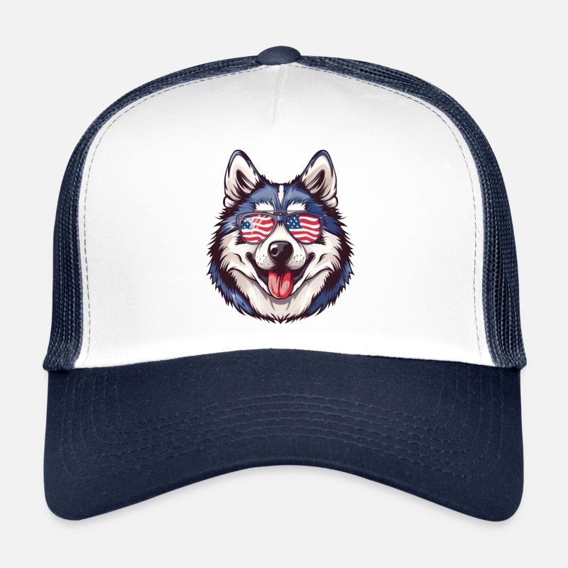 Husky d’Amérique Casquette trucker 