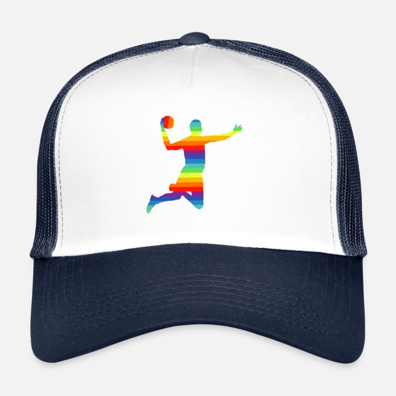 Maillot de handball coloré de handball Casquette trucker 