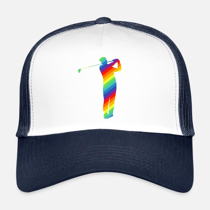 Golfe - Casquette trucker  - blanc/marine