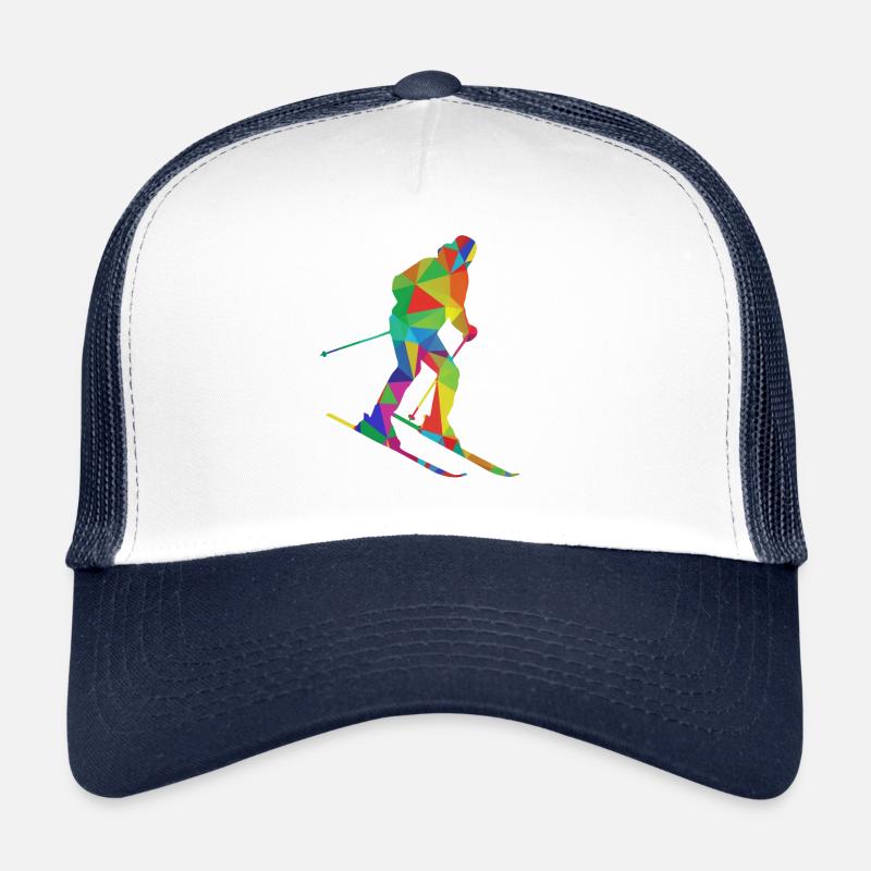 Ski - Trucker Cap - white/navy