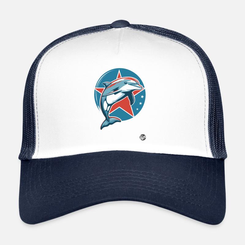 Socialism Communism Dolphin Trucker Cap