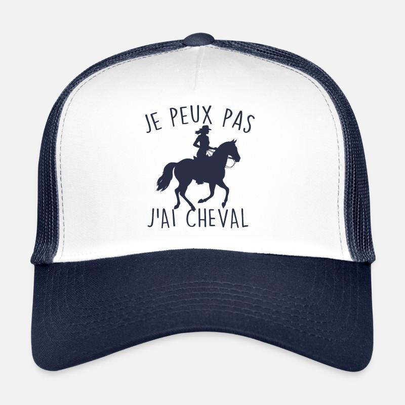 Reiten Ich kann kein Pferd Trucker Cap