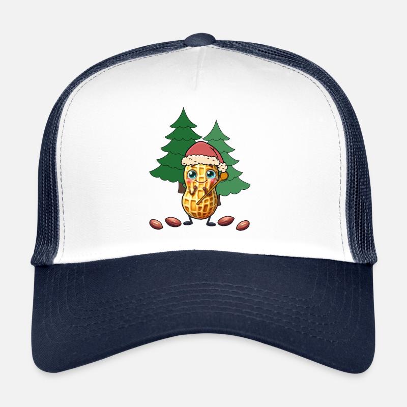Peanut Christmas Nut Nuts Xmas Trucker Cap