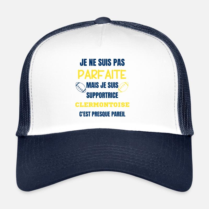 Supportrice Clermontoise Rugby Casquette trucker 