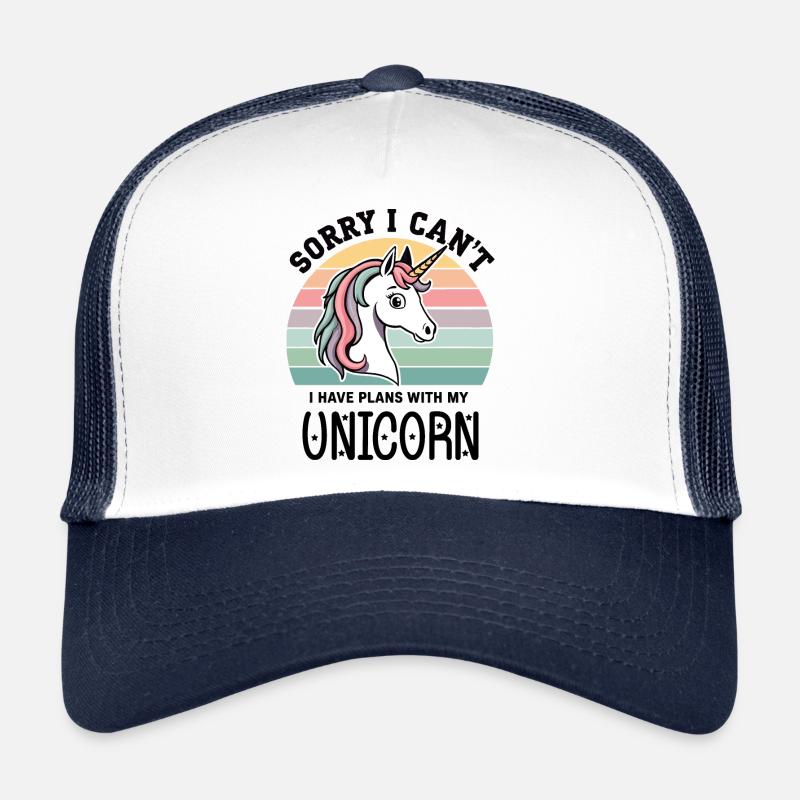 Entschuldigung, ich habe Pläne mit meinem Einhorn Trucker Cap