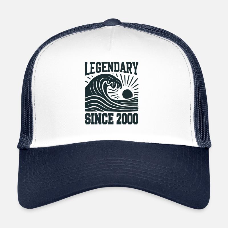 Legendär Seit 2000 Geburtstag Welle Trucker Cap