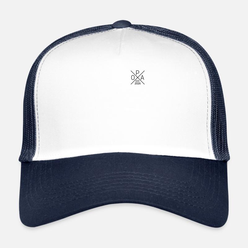 Papy 2026 Papy depuis 2026 Papy 2026 Casquette trucker 