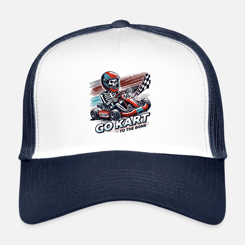 Go-Kart Racer Dicton drôle Casquette trucker 