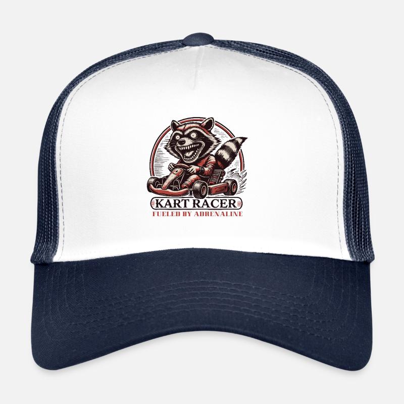 Kart Driver Adrenaline Driven Go-Kart Trucker Cap