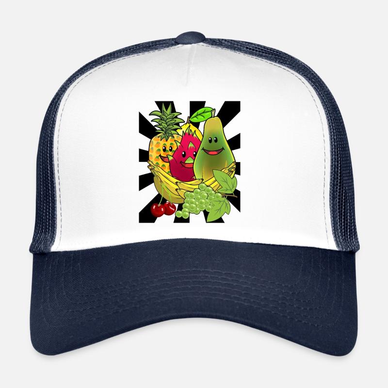 Fruit Fruits Fruit Exotic Summertime Summer Trucker Cap