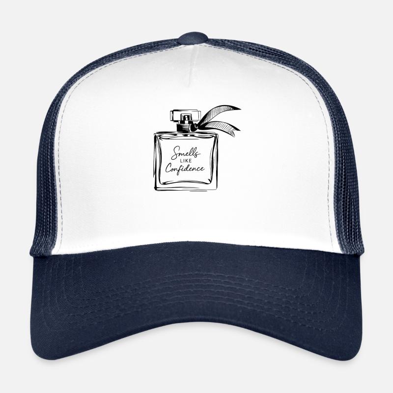 Scent of Self-Confidence Perfume Illustration Trucker Cap
