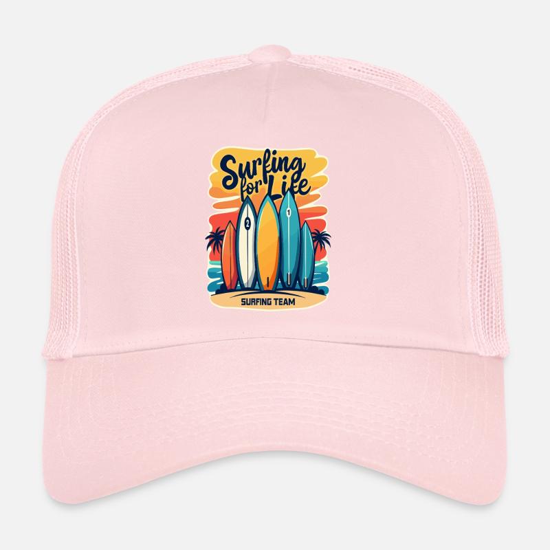 Surfing for Life Wave Boards & Beach Trucker Cap