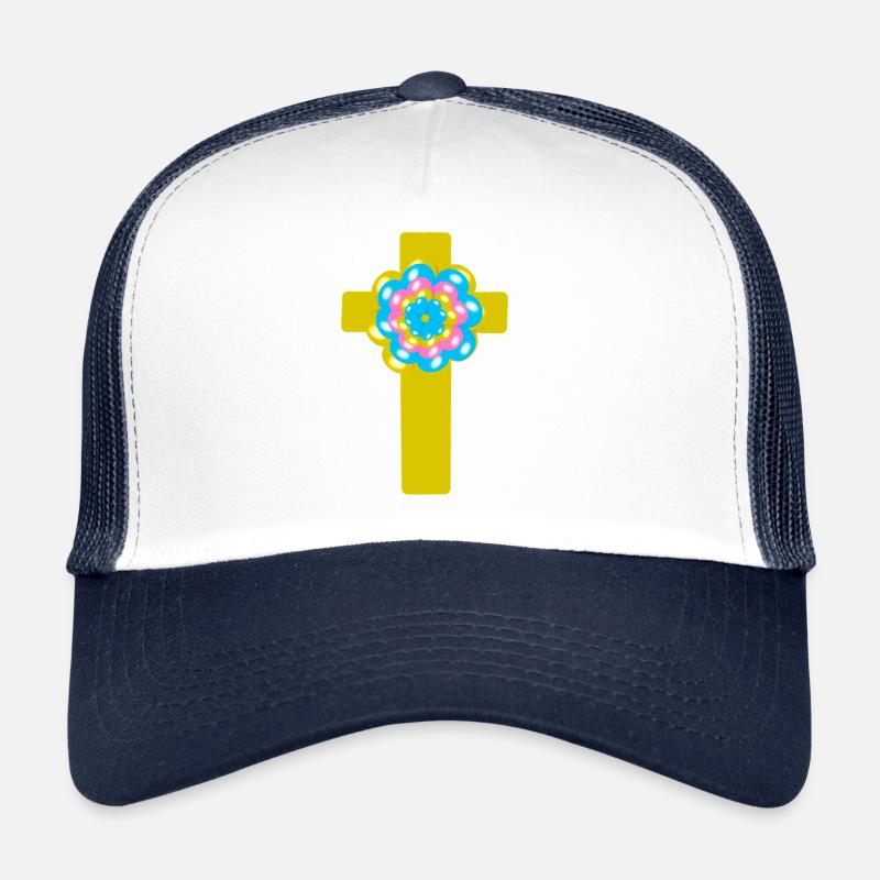 Cross Jesus Crosses Messiah Trucker Cap