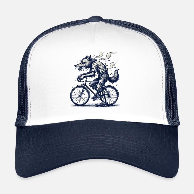 Vélo Wolf Cycling VTT Vélo de route Casquette trucker 