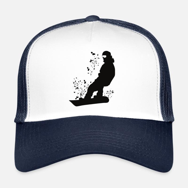Snowboarder Snowboarding Snowboard Casquette trucker 