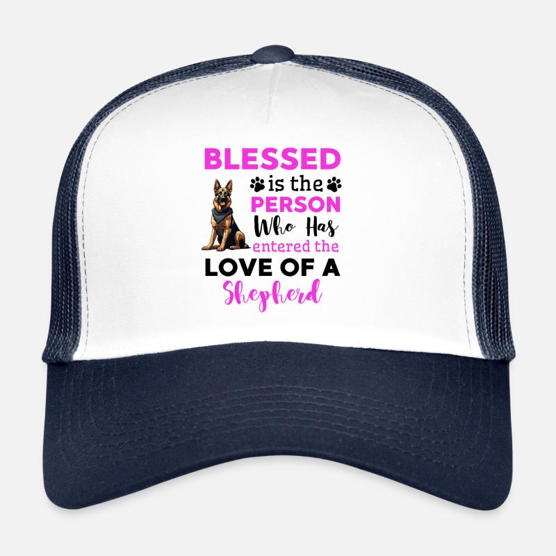 Lustiger Deutscher Schäferhund Spruch Trucker Cap