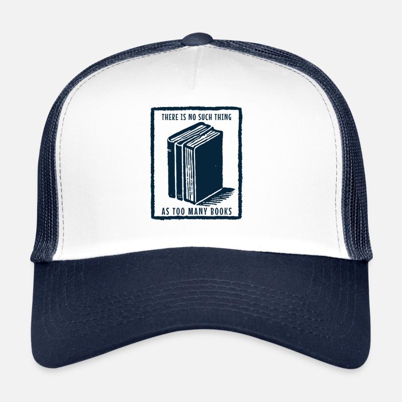 Déclaration de livre rétro pour fan de livres Casquette trucker 