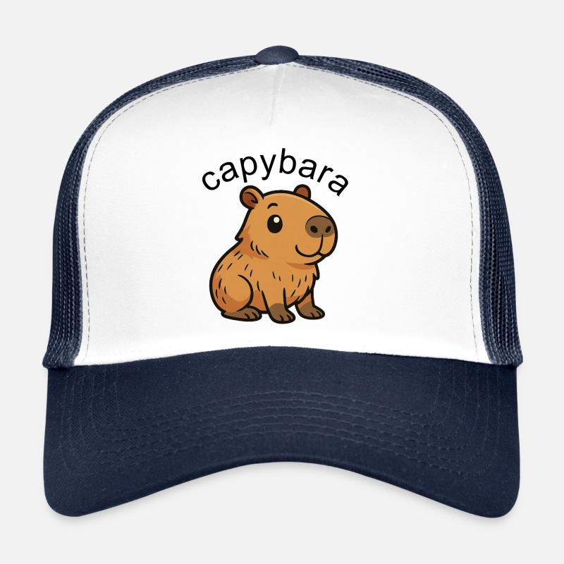 Mignon Dessin Animé Capybara, mignon et cool Casquette trucker 
