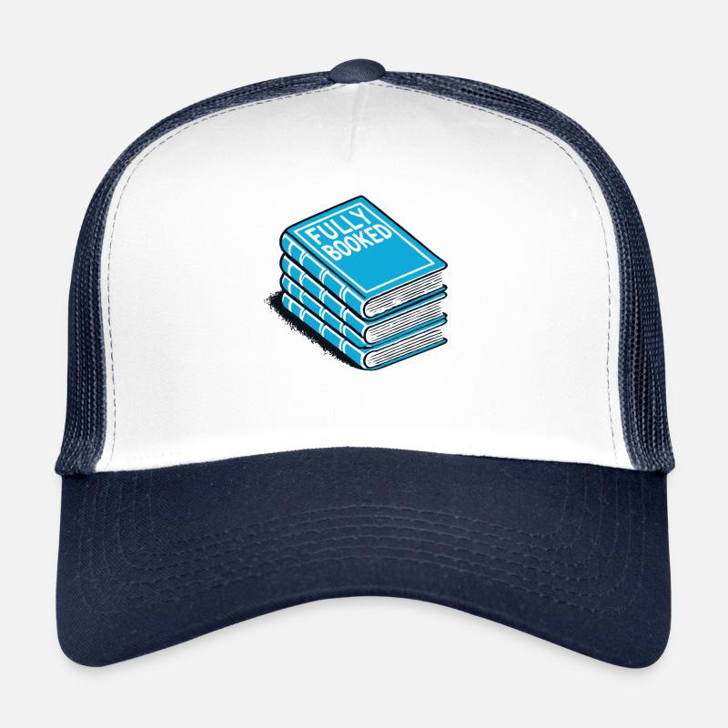 Bookworm Book Lover Funnier Trucker Cap
