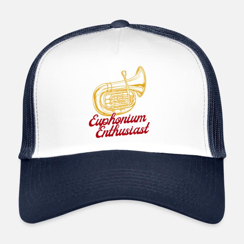 Fanfare baryton passionné d’euphonium Casquette trucker 
