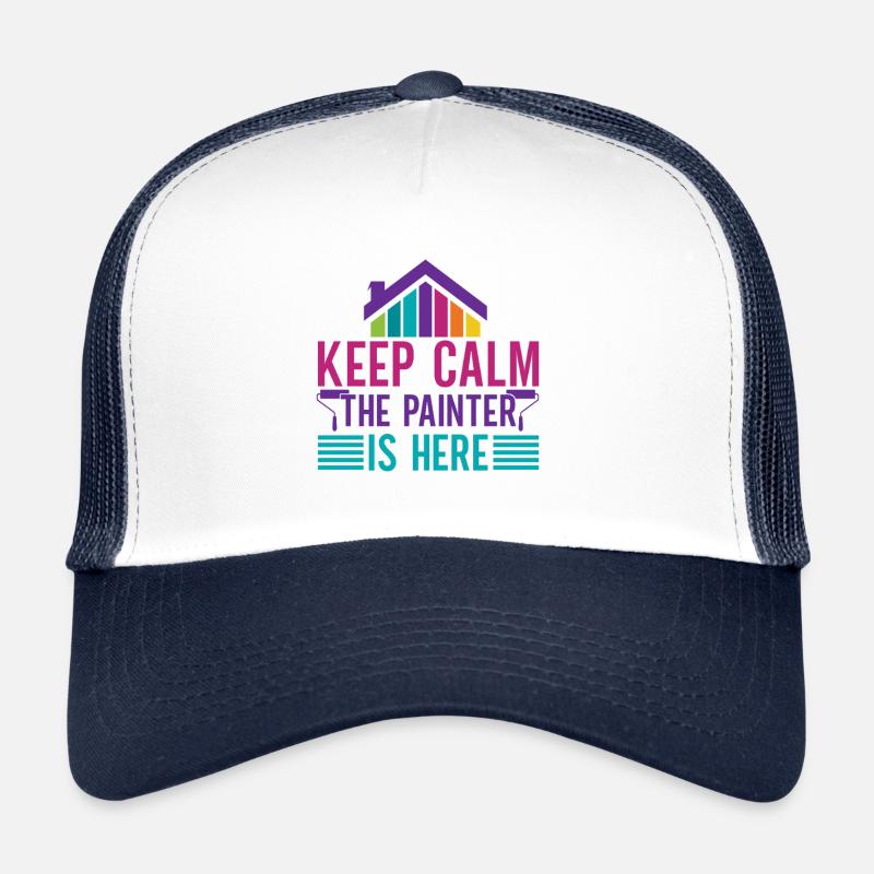 Peintre en bâtiment papa Cadeaux uniques Casquette trucker 