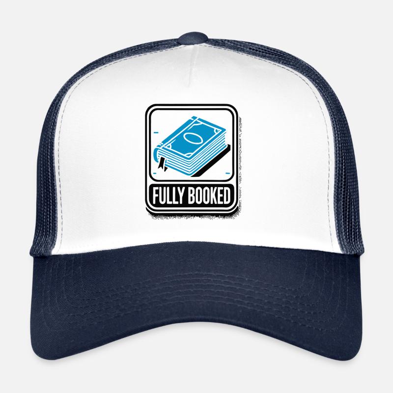Bücherwurm Leseratte Buchliebhaber Lustiger Spruch Trucker Cap